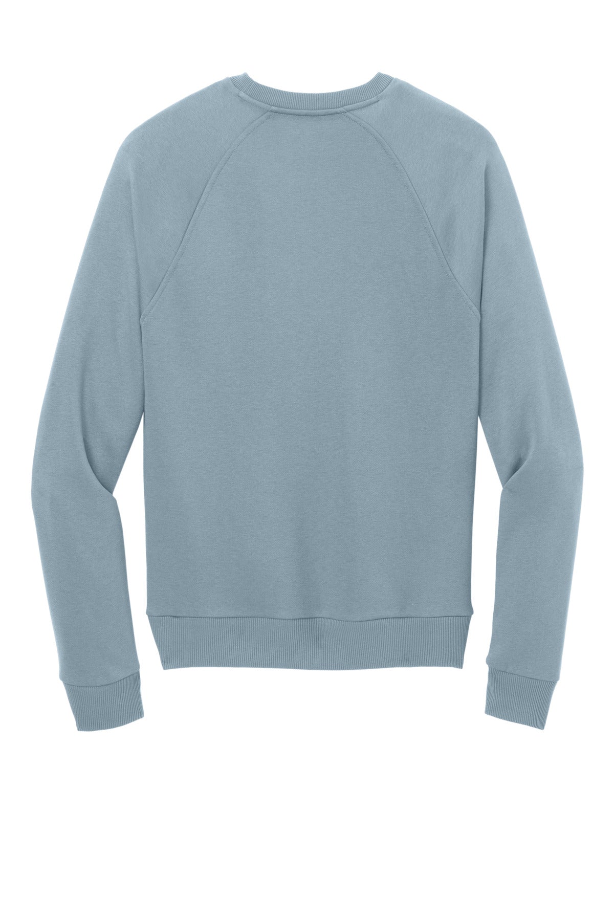 Allmade Unisex Organic CVC Fleece Crewneck Sweatshirt - I Like You Blue