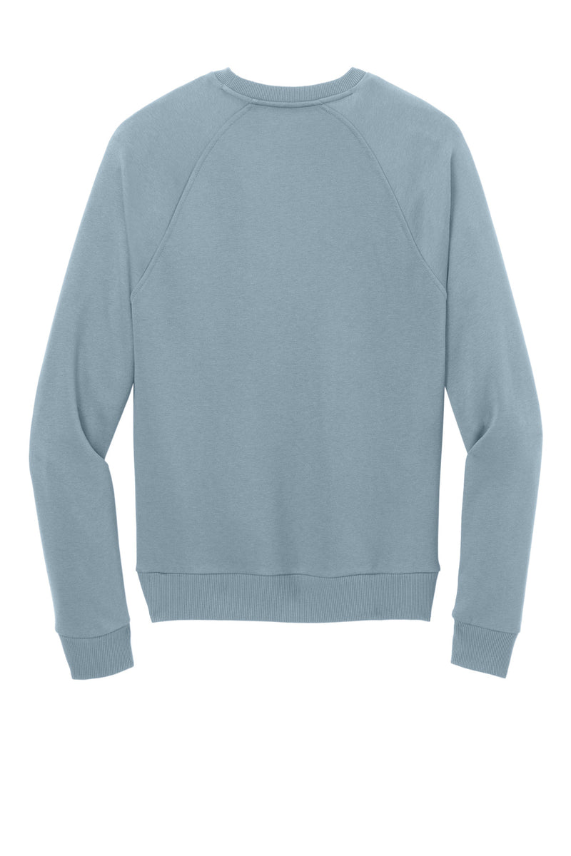 Allmade Unisex Organic CVC Fleece Crewneck Sweatshirt - I Like You Blue