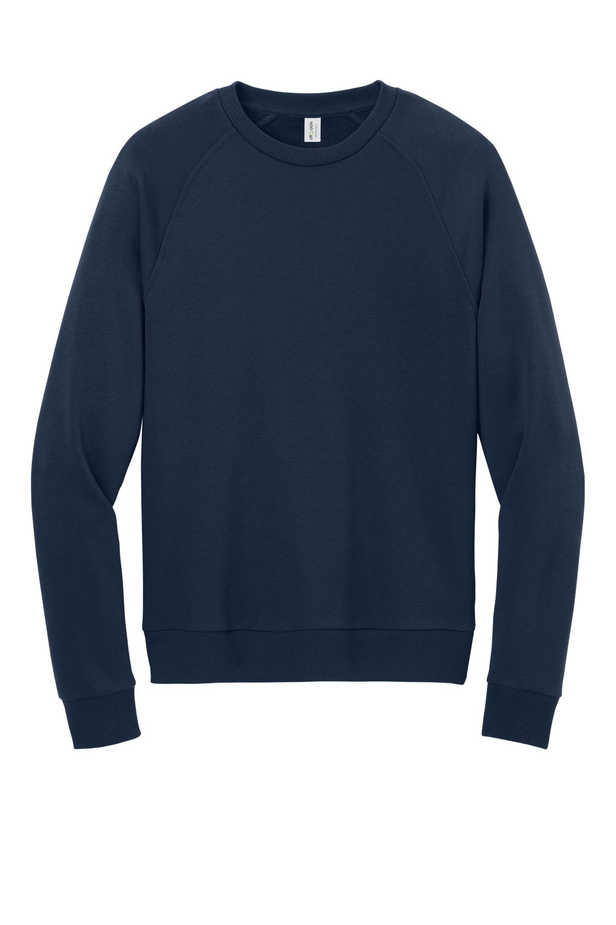 Allmade Unisex Organic CVC Fleece Crewneck Sweatshirt - Rebel Blue