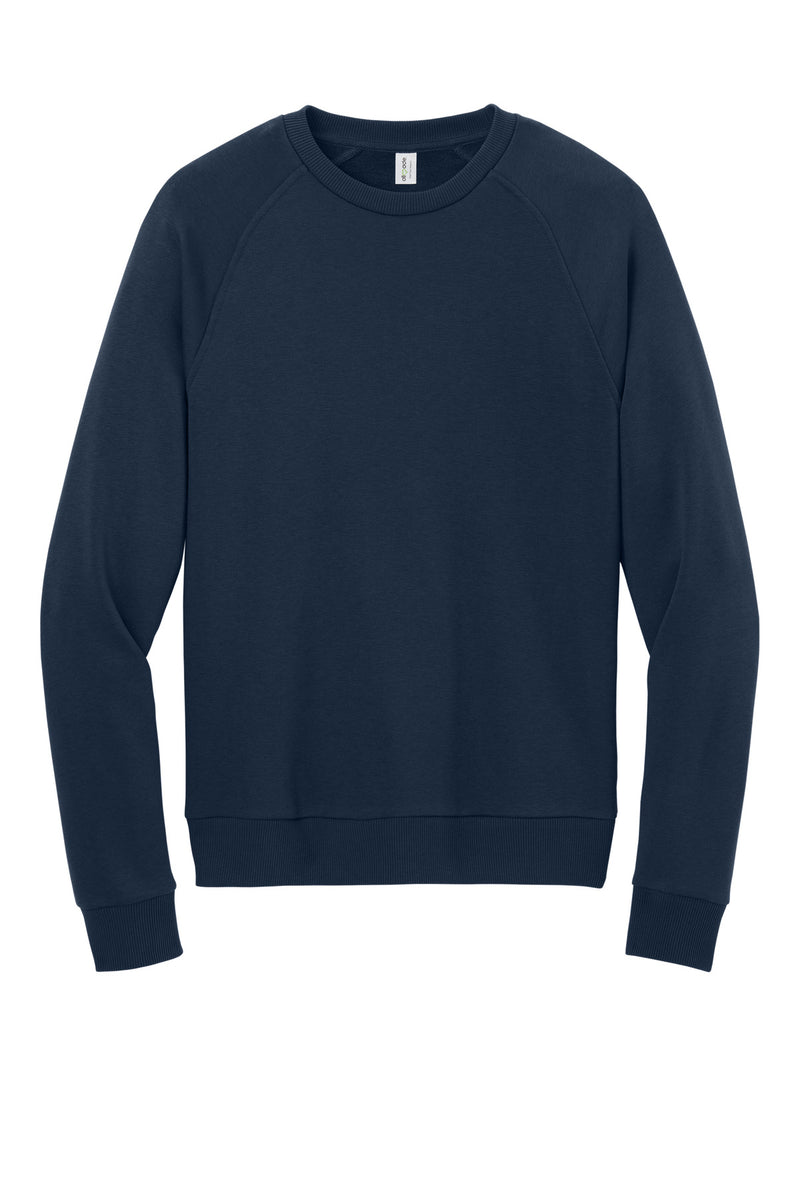Allmade Unisex Organic CVC Fleece Crewneck Sweatshirt - Rebel Blue