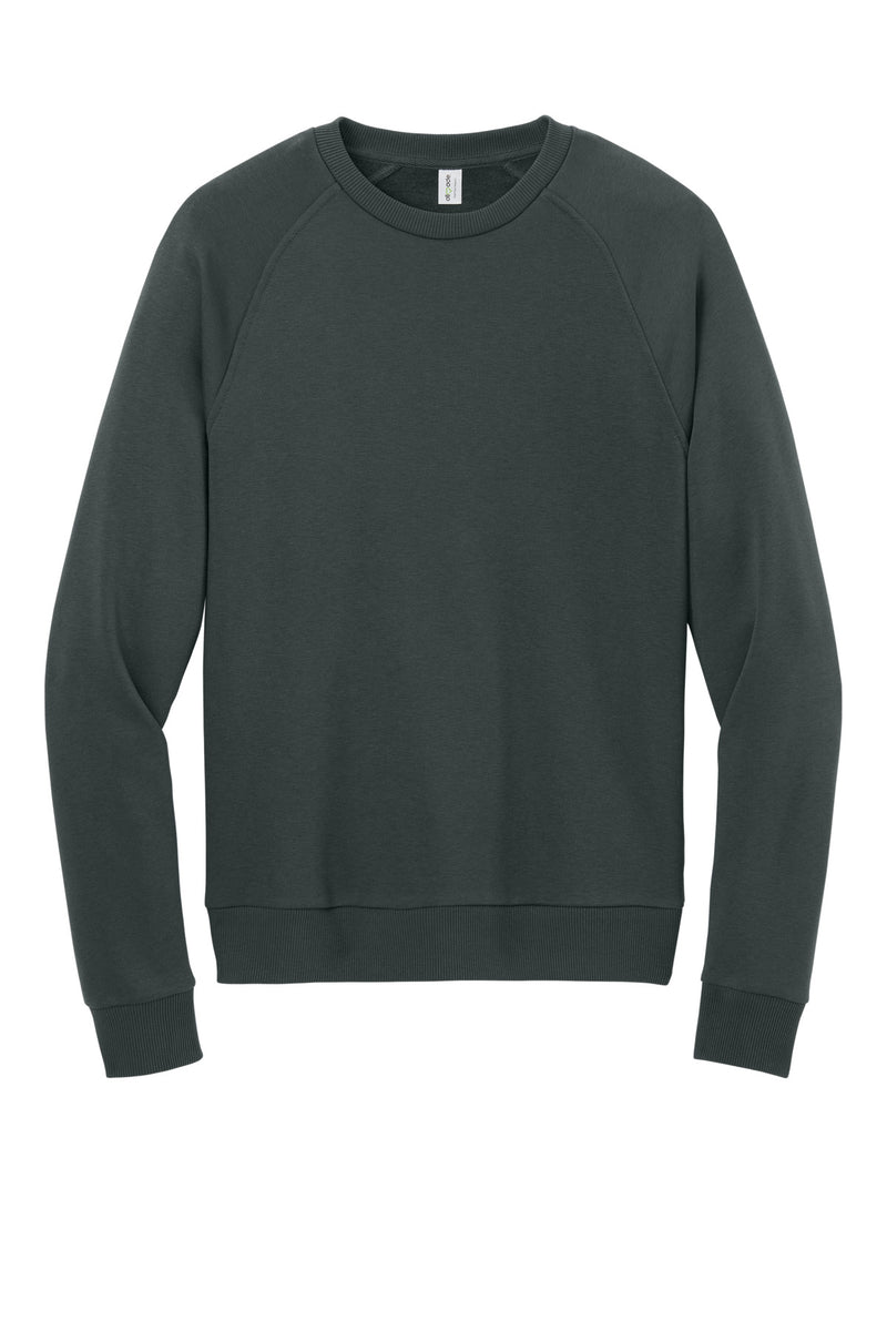 Allmade Unisex Organic CVC Fleece Crewneck Sweatshirt - Terrain Grey