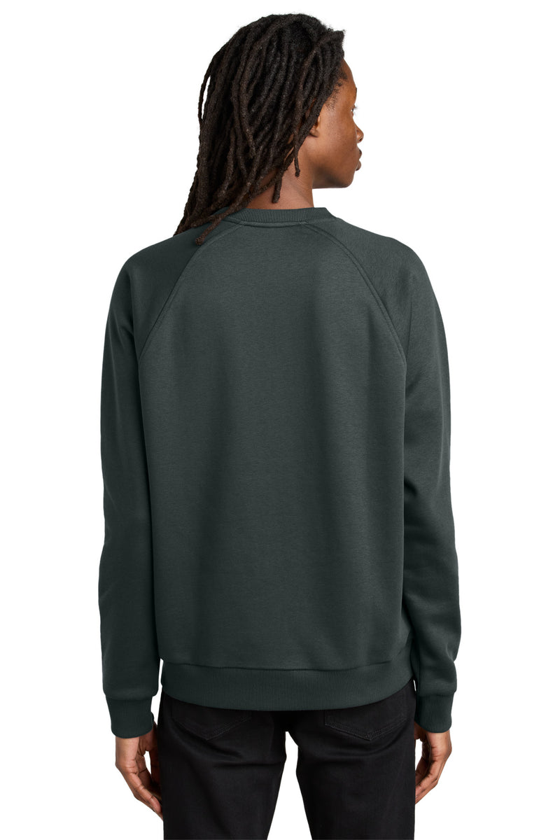 Allmade Unisex Organic CVC Fleece Crewneck Sweatshirt - Terrain Grey