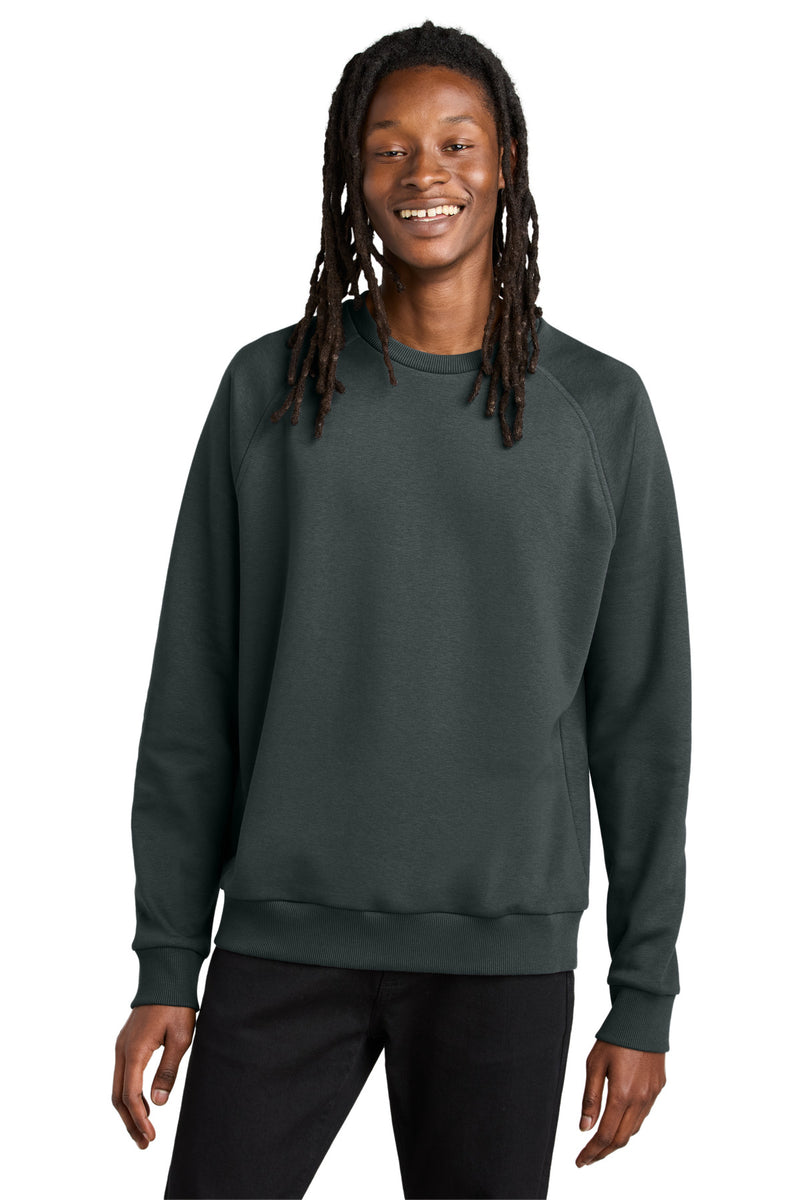 Allmade Unisex Organic CVC Fleece Crewneck Sweatshirt - Terrain Grey