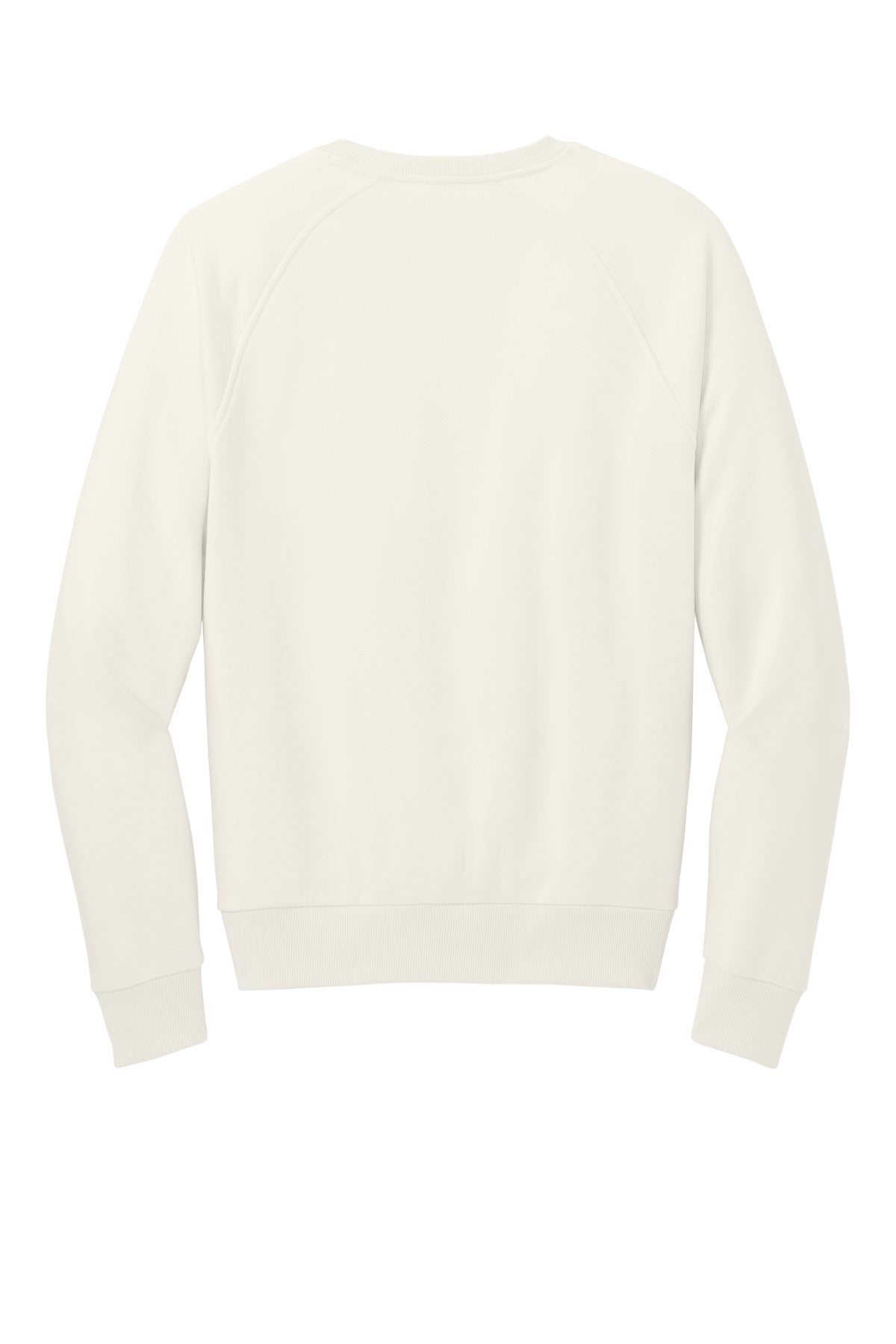 Allmade Unisex Organic CVC Fleece Crewneck Sweatshirt - White Sand