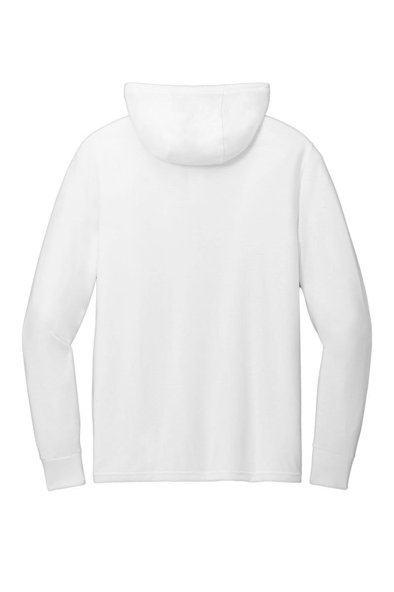 Allmade Unisex Tri-Blend Hoodie Tee - Bright White