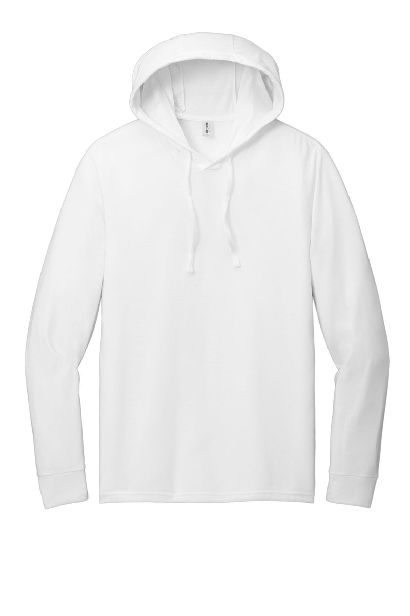 Allmade Unisex Tri-Blend Hoodie Tee - Bright White