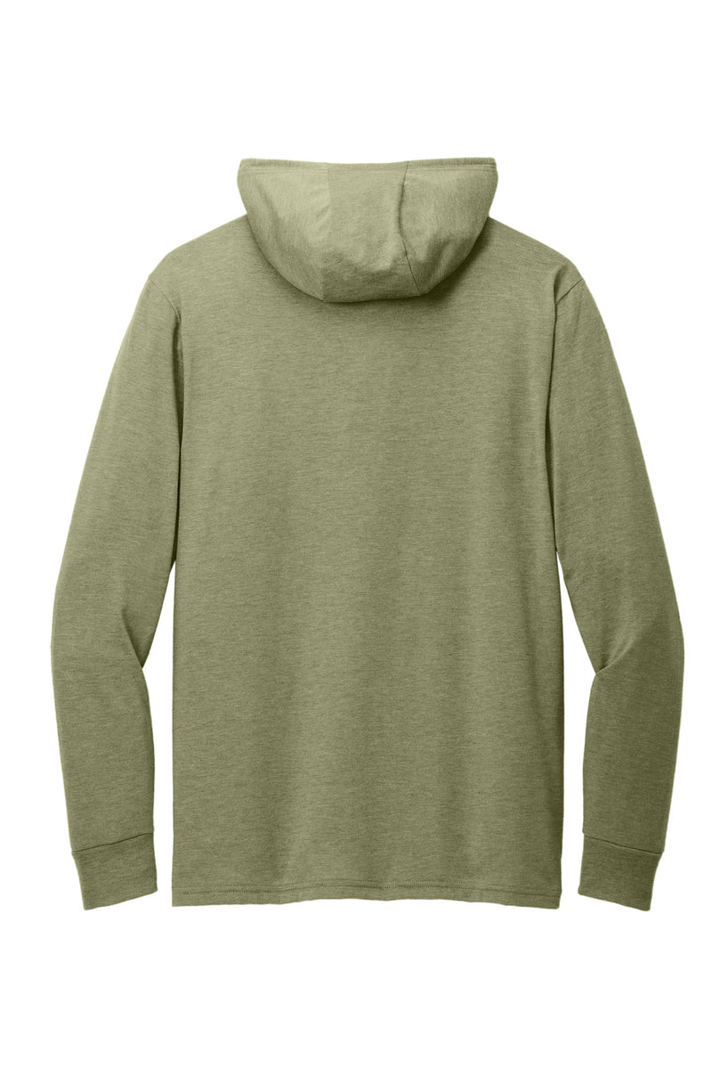 Allmade Unisex Tri-Blend Hoodie Tee - Olive You Green