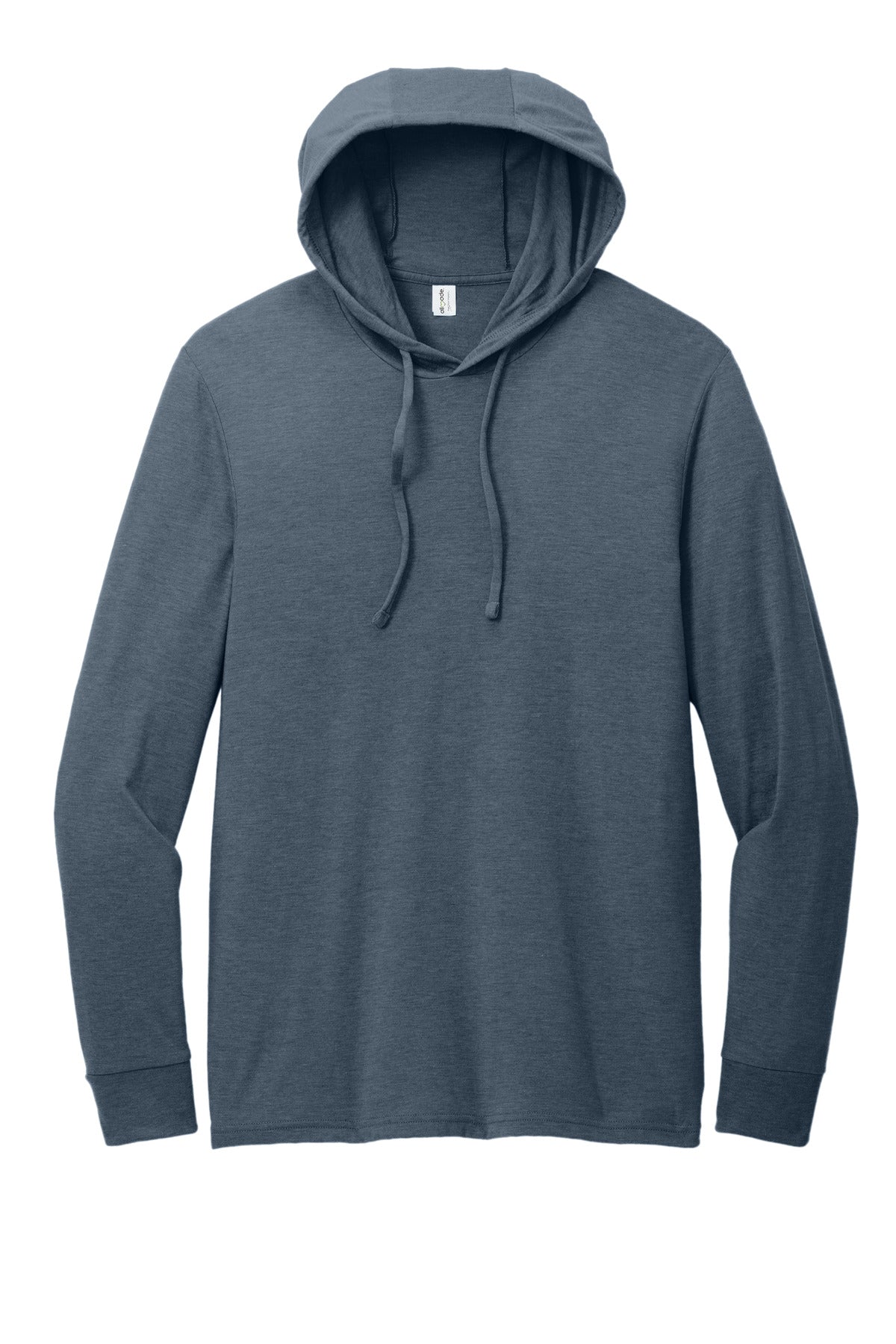 Allmade Unisex Tri-Blend Hoodie Tee - Rebel Blue