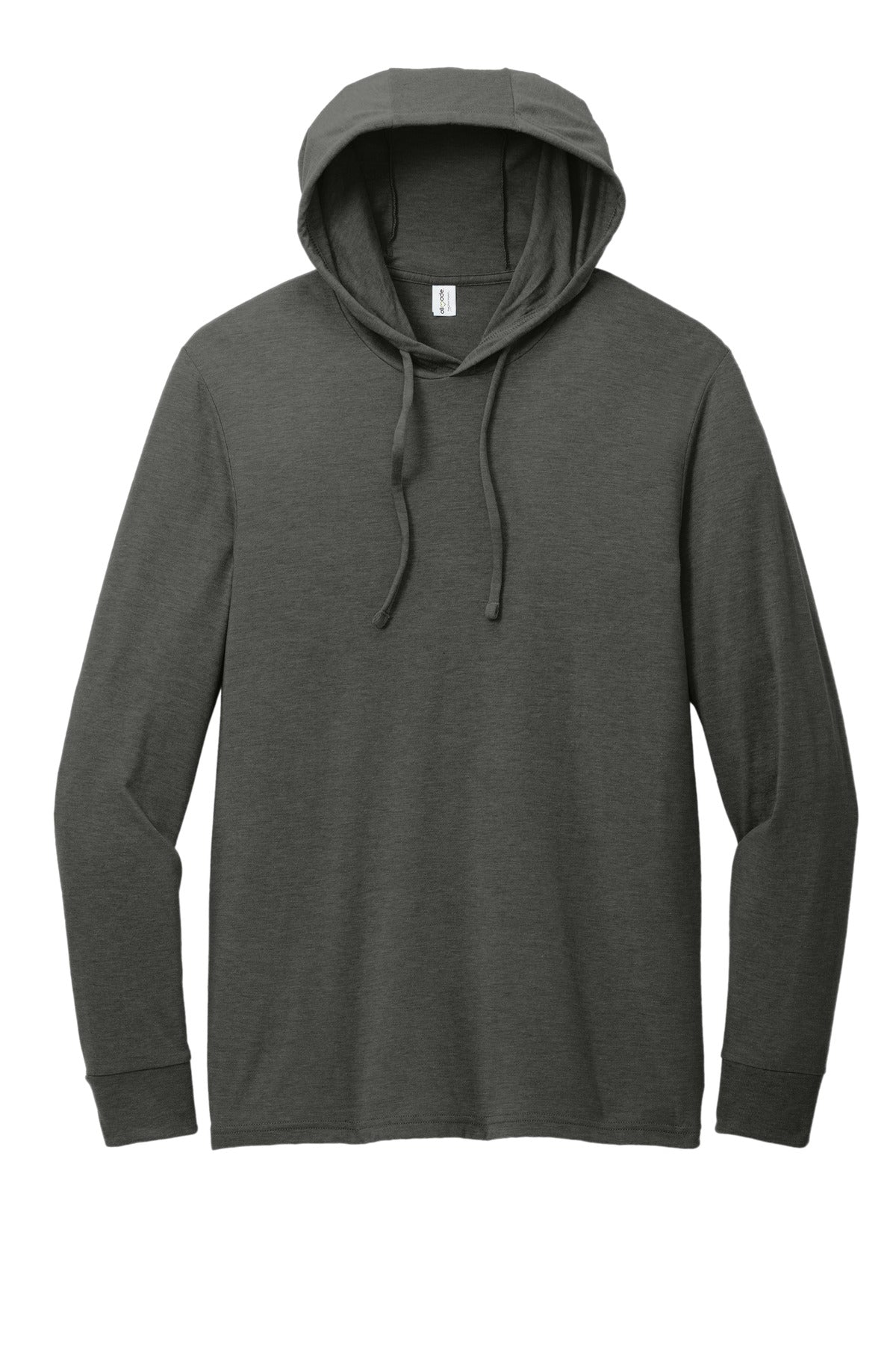 Allmade Unisex Tri-Blend Hoodie Tee - Space Black
