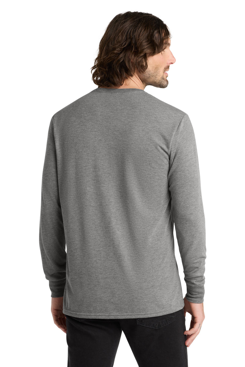 Allmade  Unisex Tri-Blend Long Sleeve Tee - Aluminum Grey