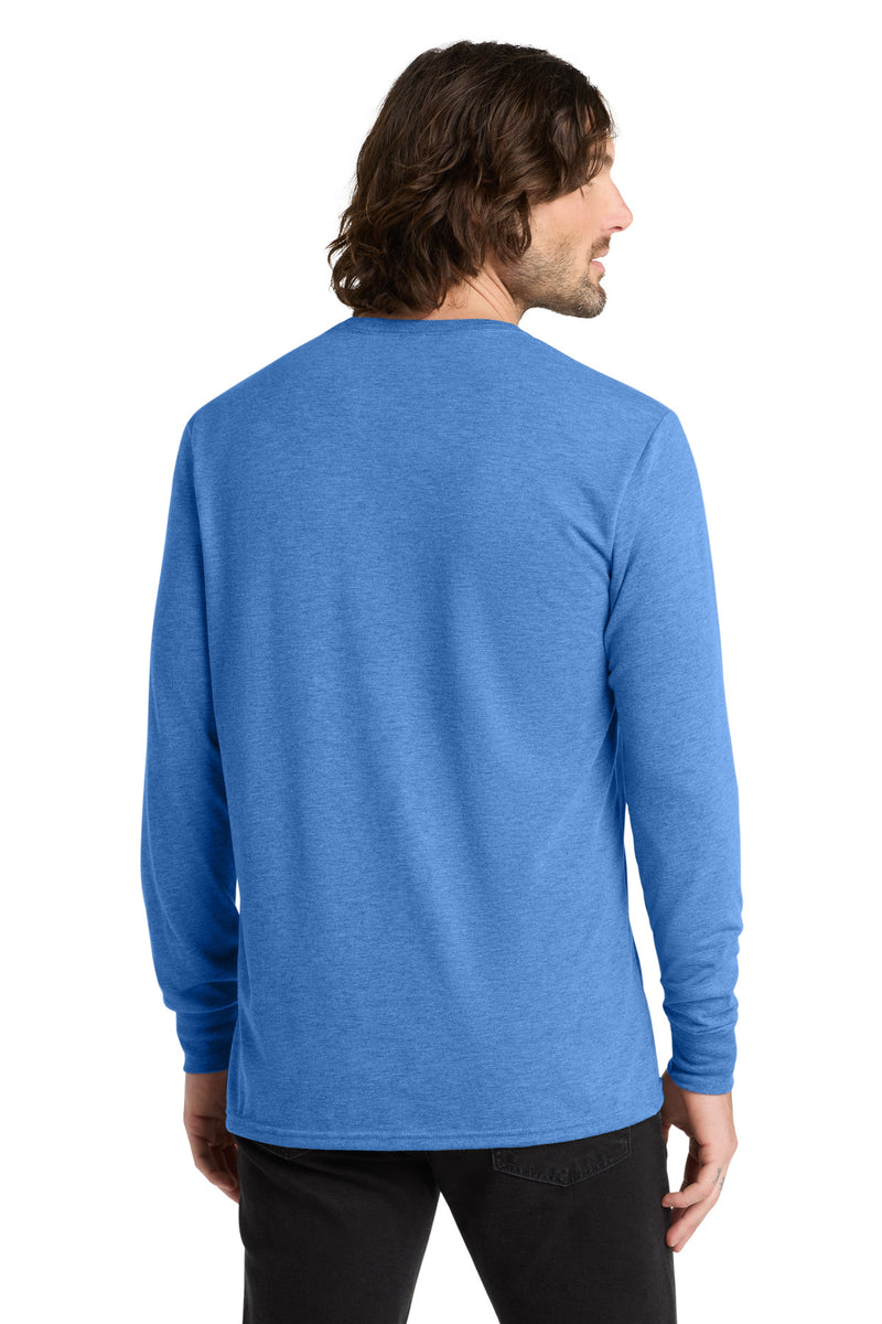 Allmade  Unisex Tri-Blend Long Sleeve Tee - Azure Blue