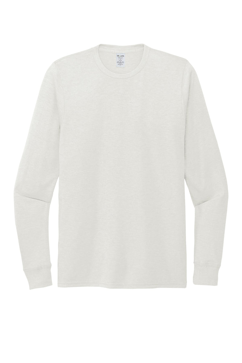 Allmade  Unisex Tri-Blend Long Sleeve Tee - Fairly White