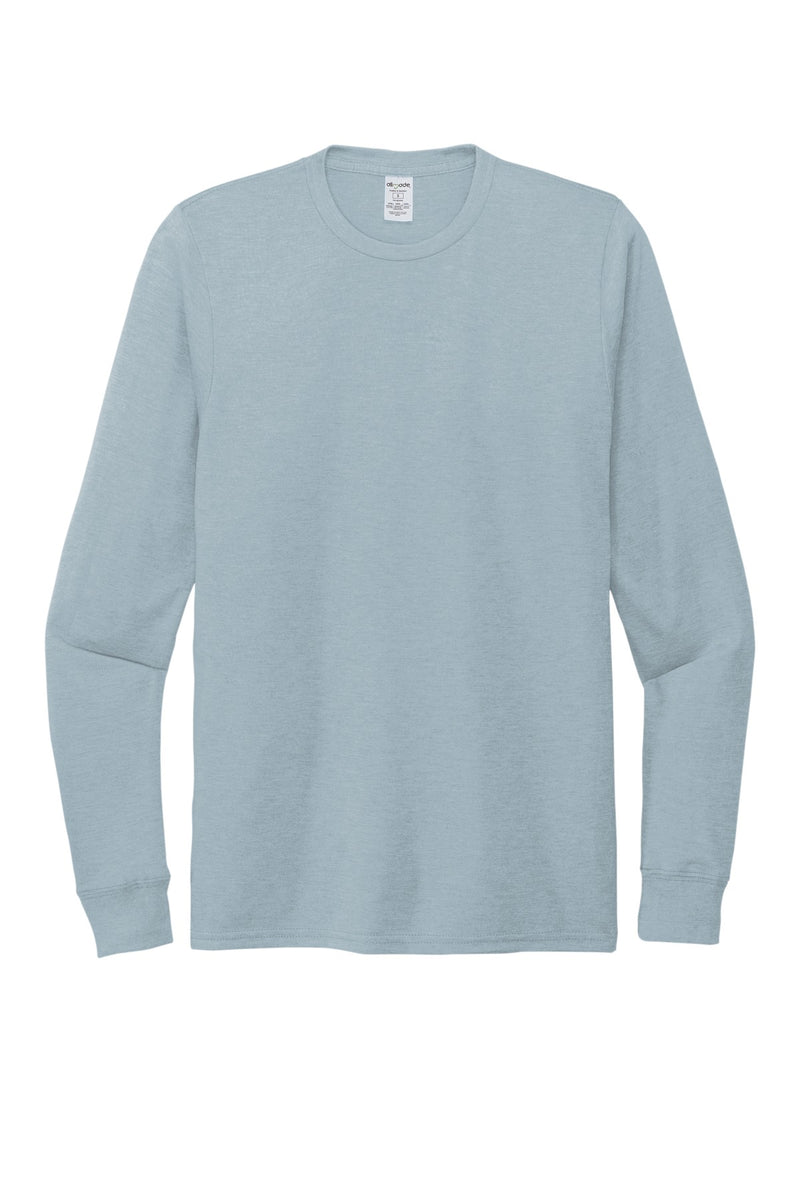 Allmade  Unisex Tri-Blend Long Sleeve Tee - I Like You Blue