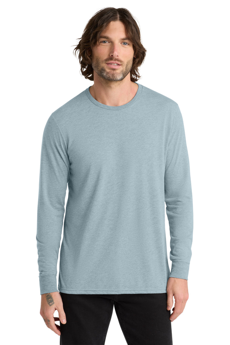 Allmade  Unisex Tri-Blend Long Sleeve Tee - I Like You Blue
