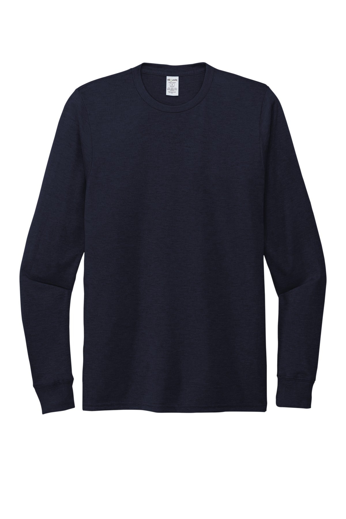 Allmade  Unisex Tri-Blend Long Sleeve Tee - Night Sky Navy