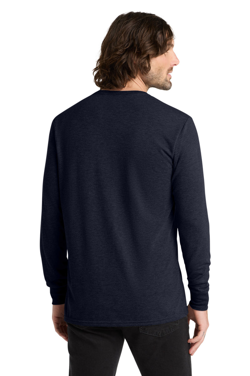 Allmade  Unisex Tri-Blend Long Sleeve Tee - Night Sky Navy