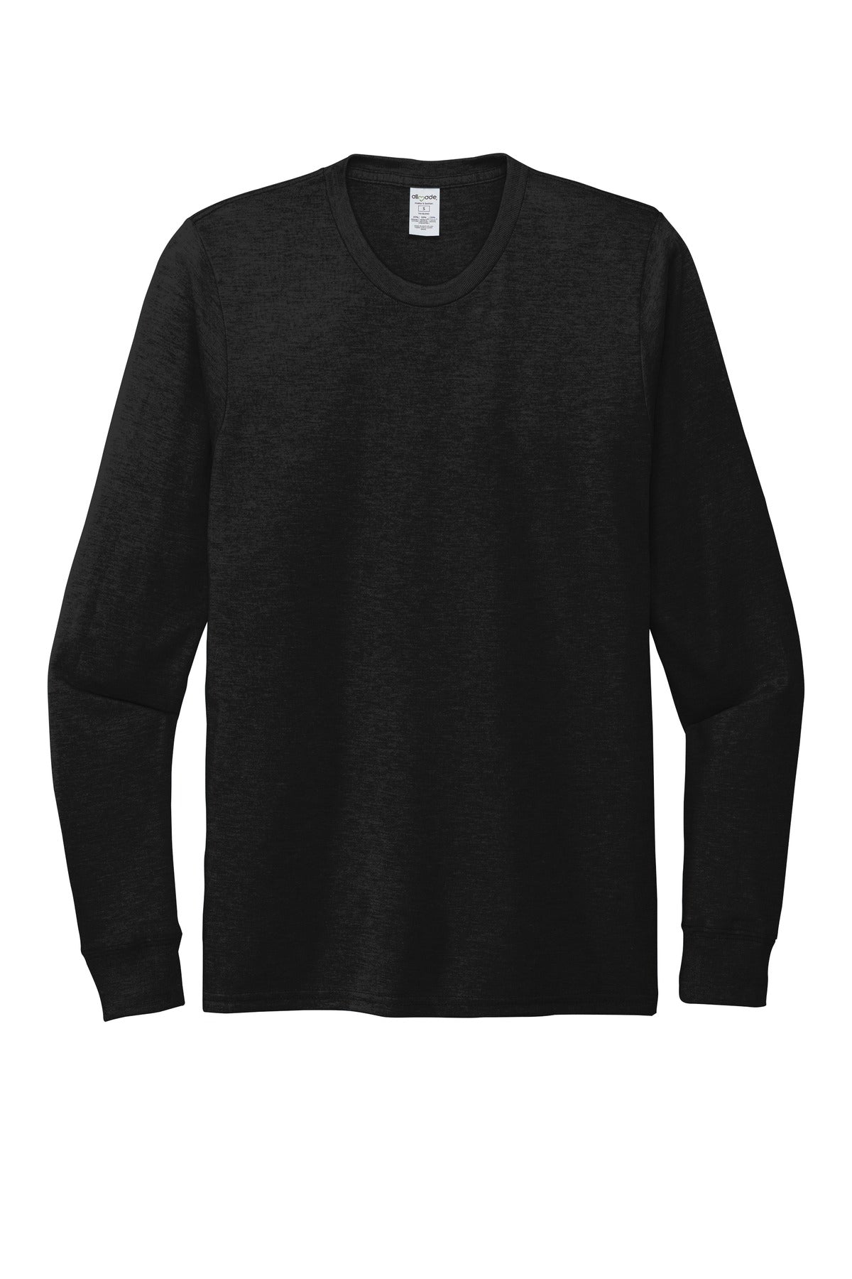 Allmade  Unisex Tri-Blend Long Sleeve Tee - Space Black