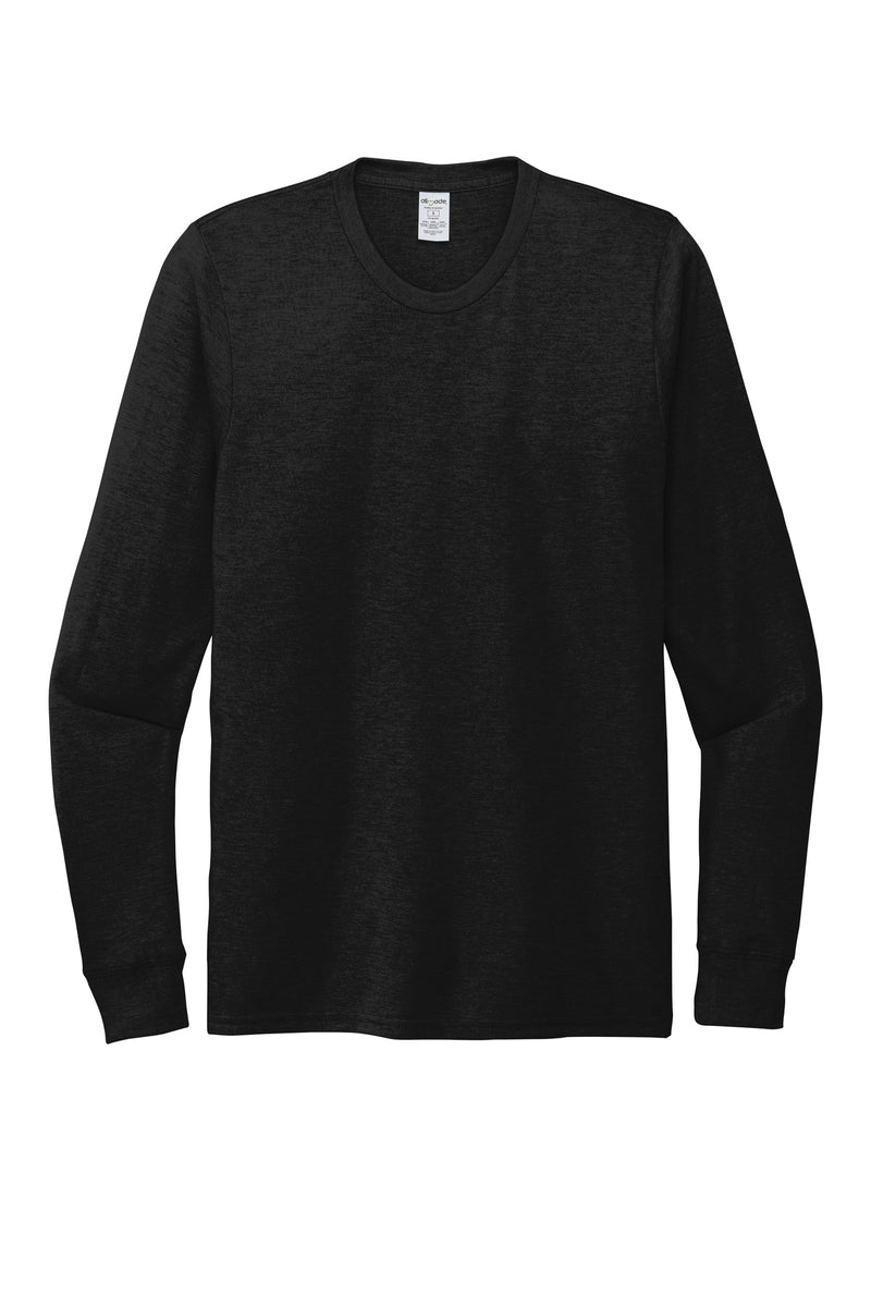Allmade  Unisex Tri-Blend Long Sleeve Tee - Space Black