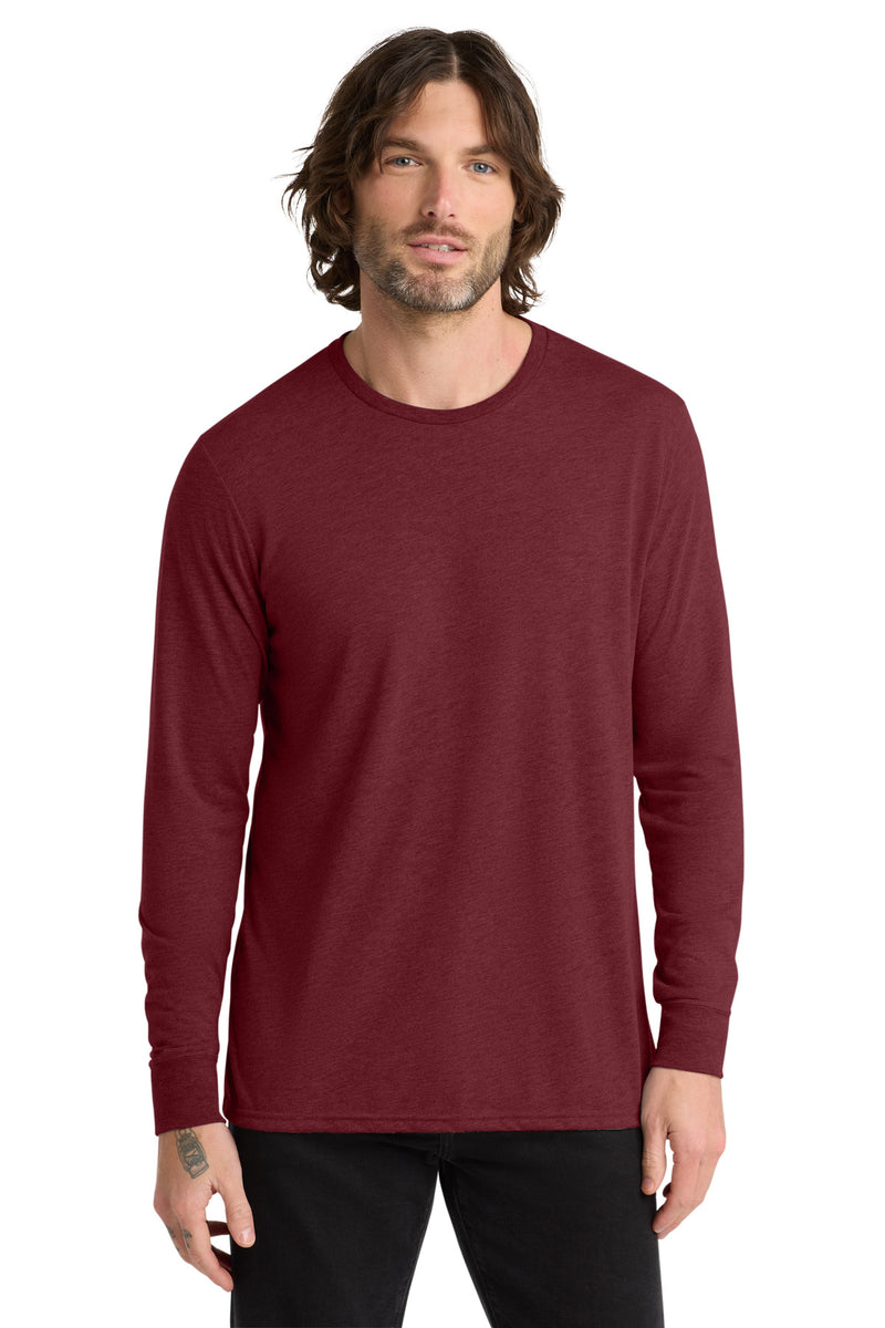 Allmade  Unisex Tri-Blend Long Sleeve Tee - Vino Red