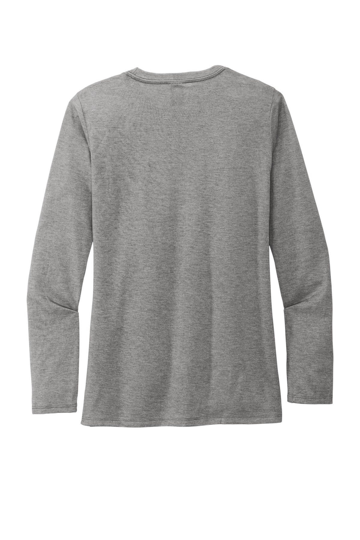 Allmade   Women's Tri-Blend Long Sleeve Tee - Aluminum Grey