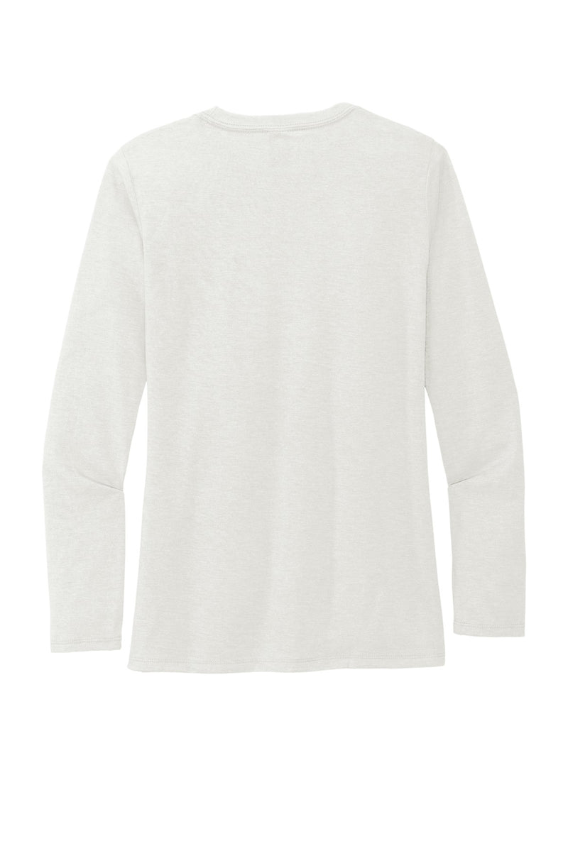 Allmade   Women's Tri-Blend Long Sleeve Tee - Fairly White
