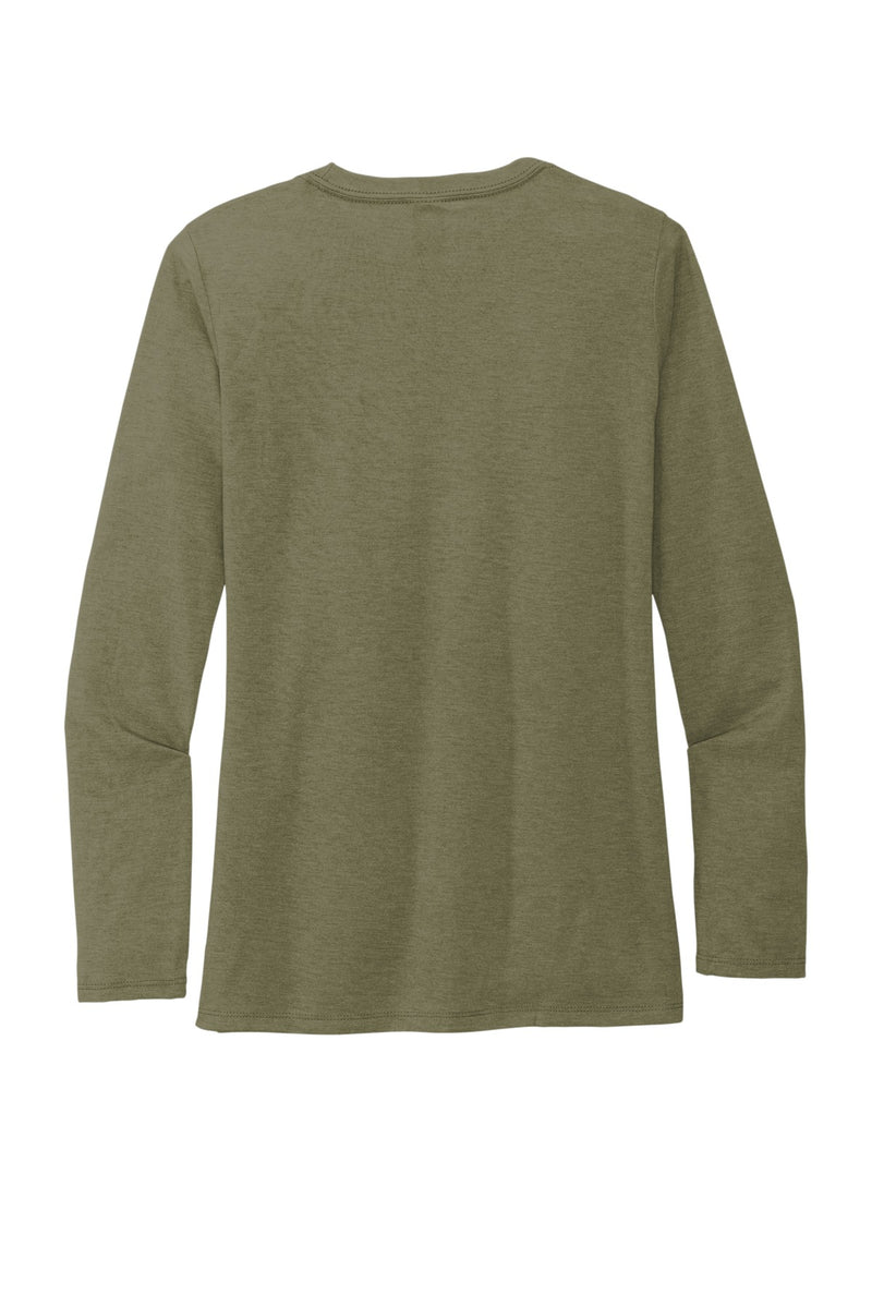 Allmade   Women's Tri-Blend Long Sleeve Tee - Olive You Green