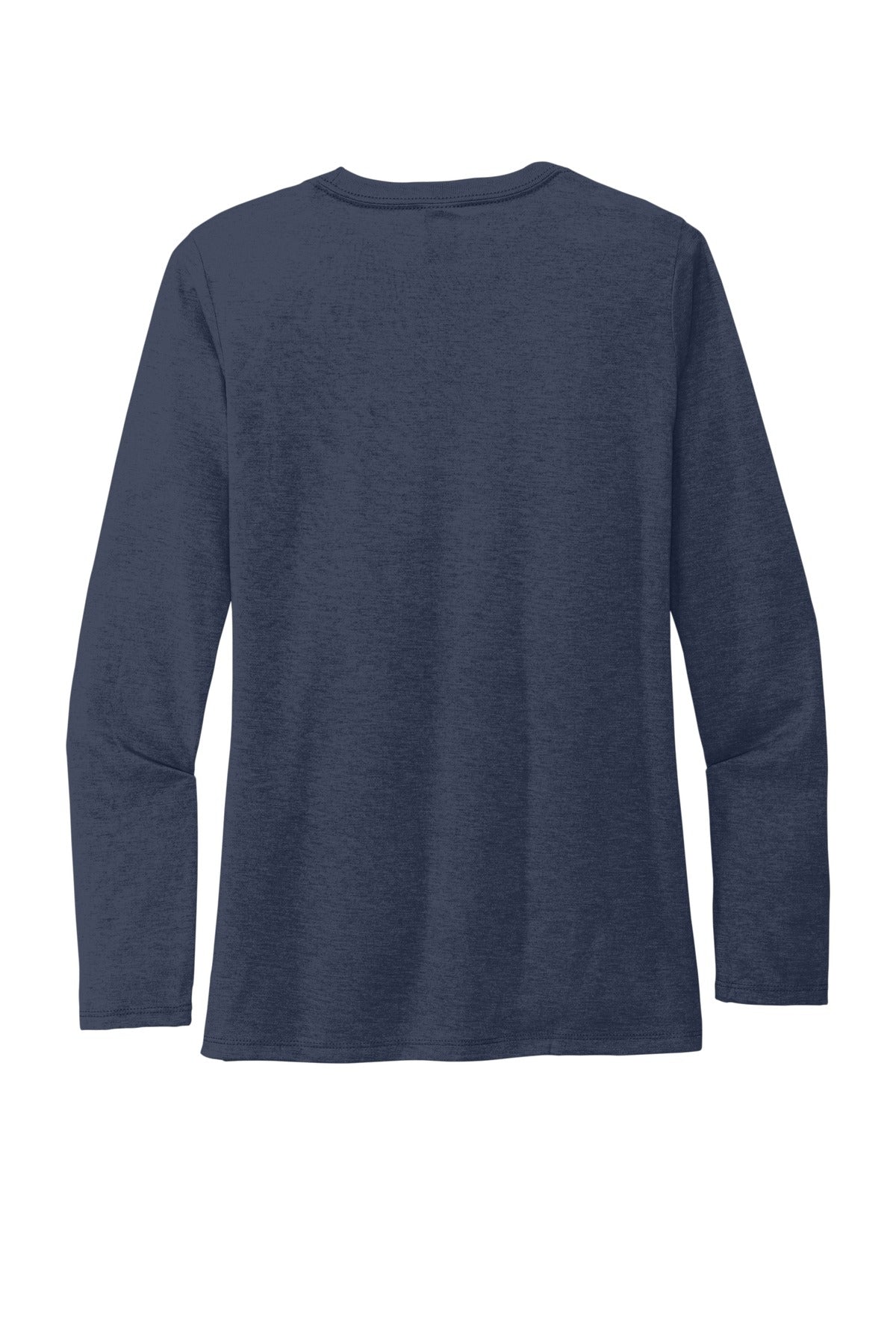 Allmade   Women's Tri-Blend Long Sleeve Tee - Rebel Blue