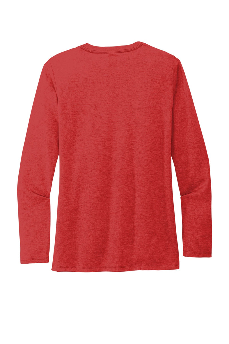 Allmade   Women's Tri-Blend Long Sleeve Tee - Rise Up Red