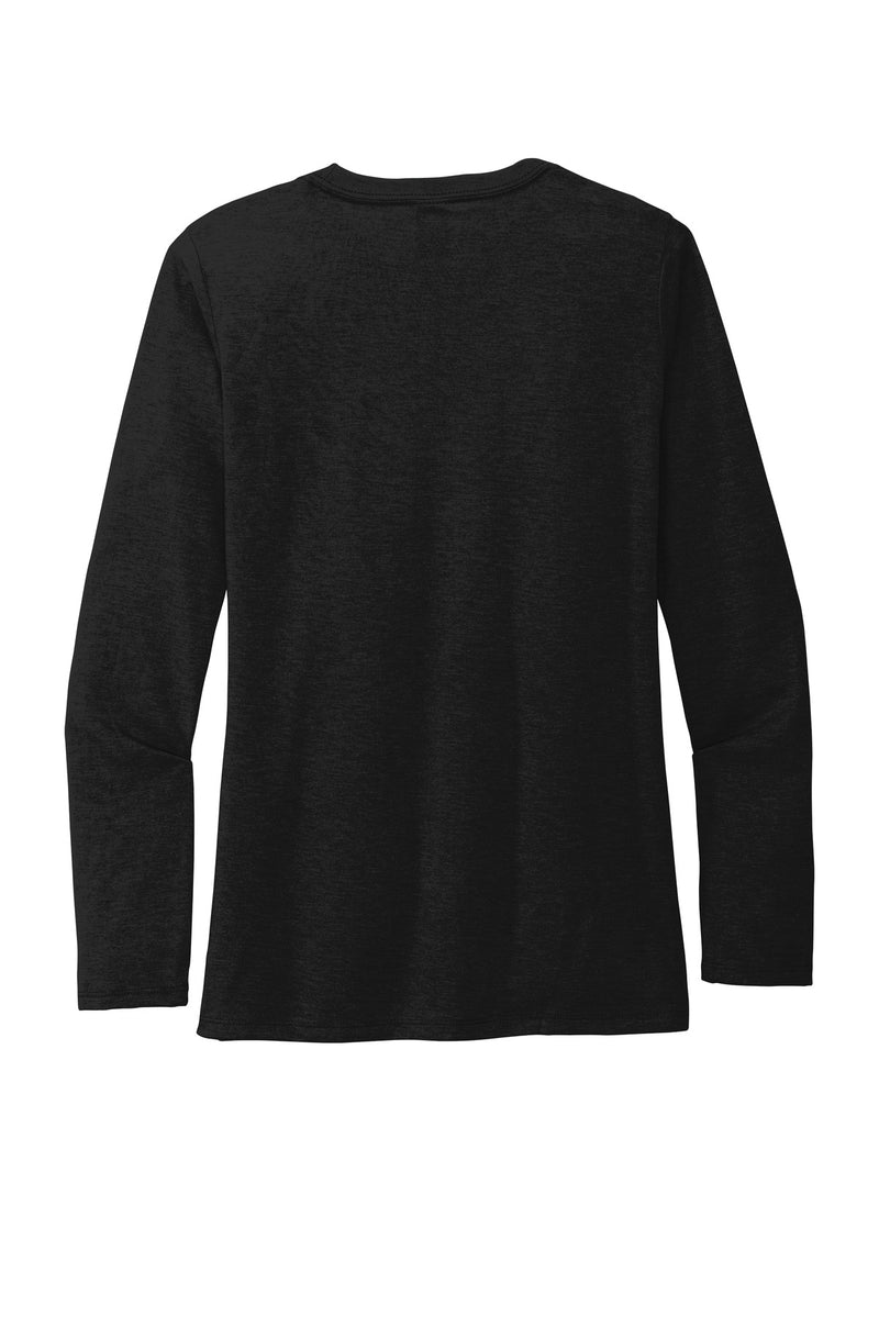 Allmade   Women's Tri-Blend Long Sleeve Tee - Space Black