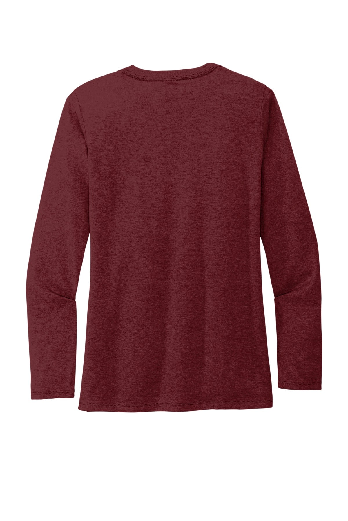 Allmade   Women's Tri-Blend Long Sleeve Tee - Vino Red