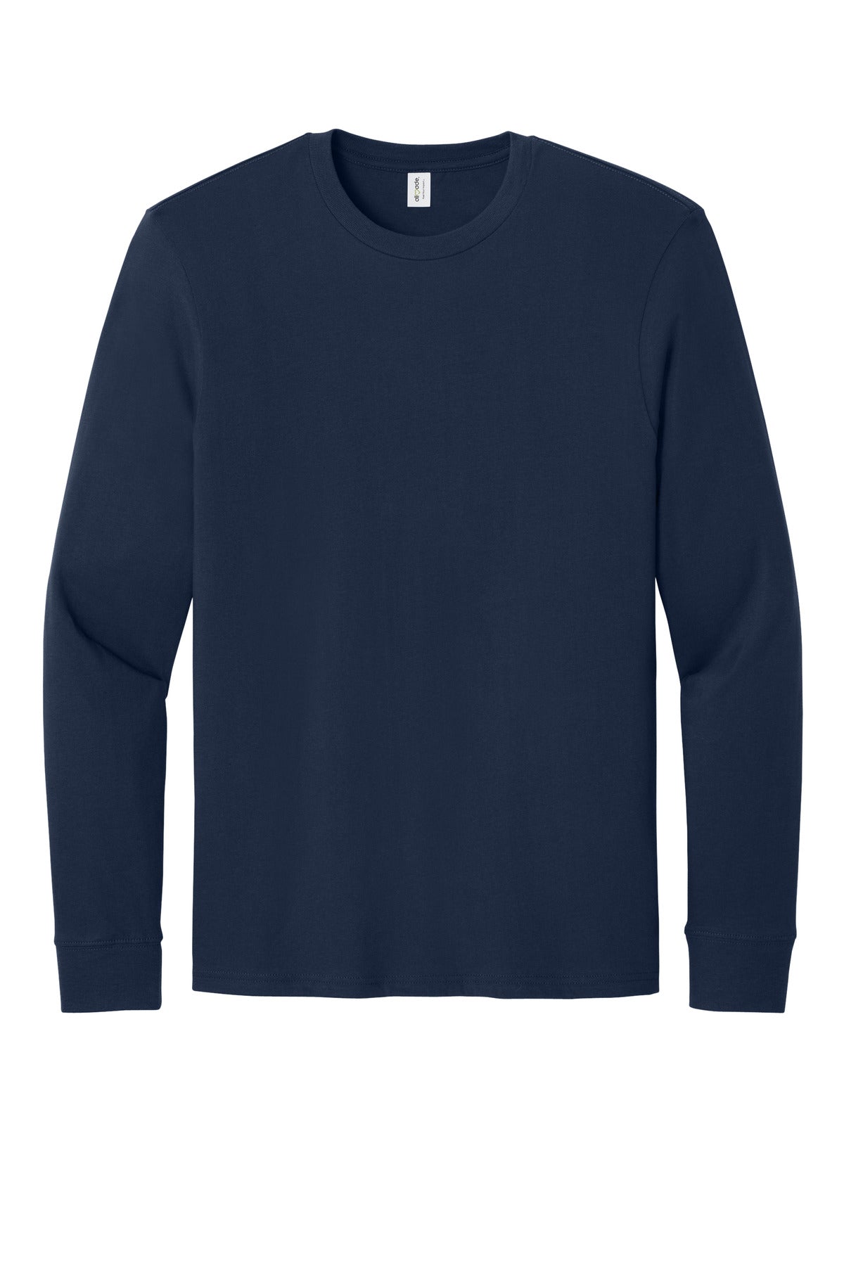 Allmade Unisex Long Sleeve Organic Cotton Tee - Night Sky Navy