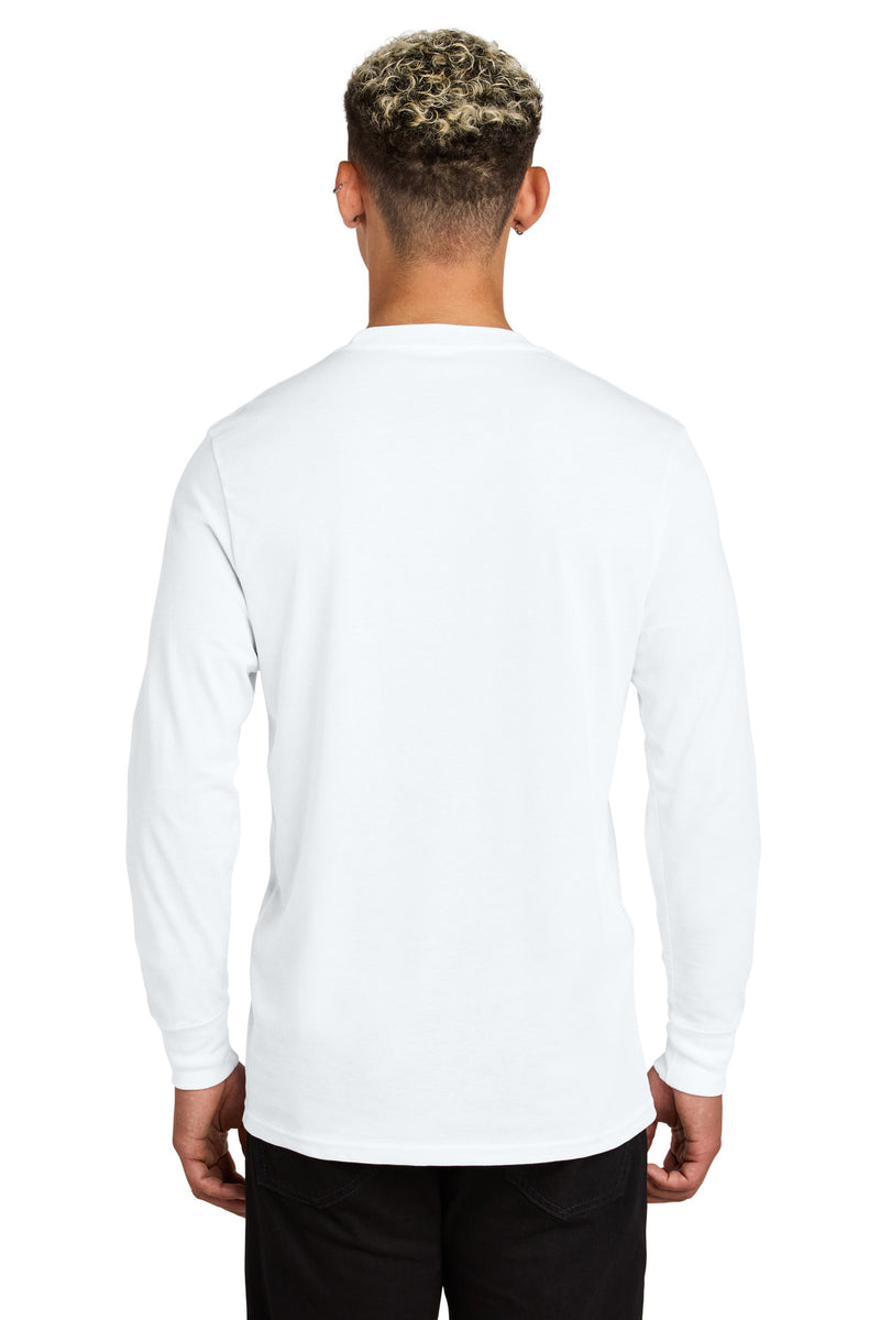 Allmade Unisex Long Sleeve Organic Cotton Tee - Bright White