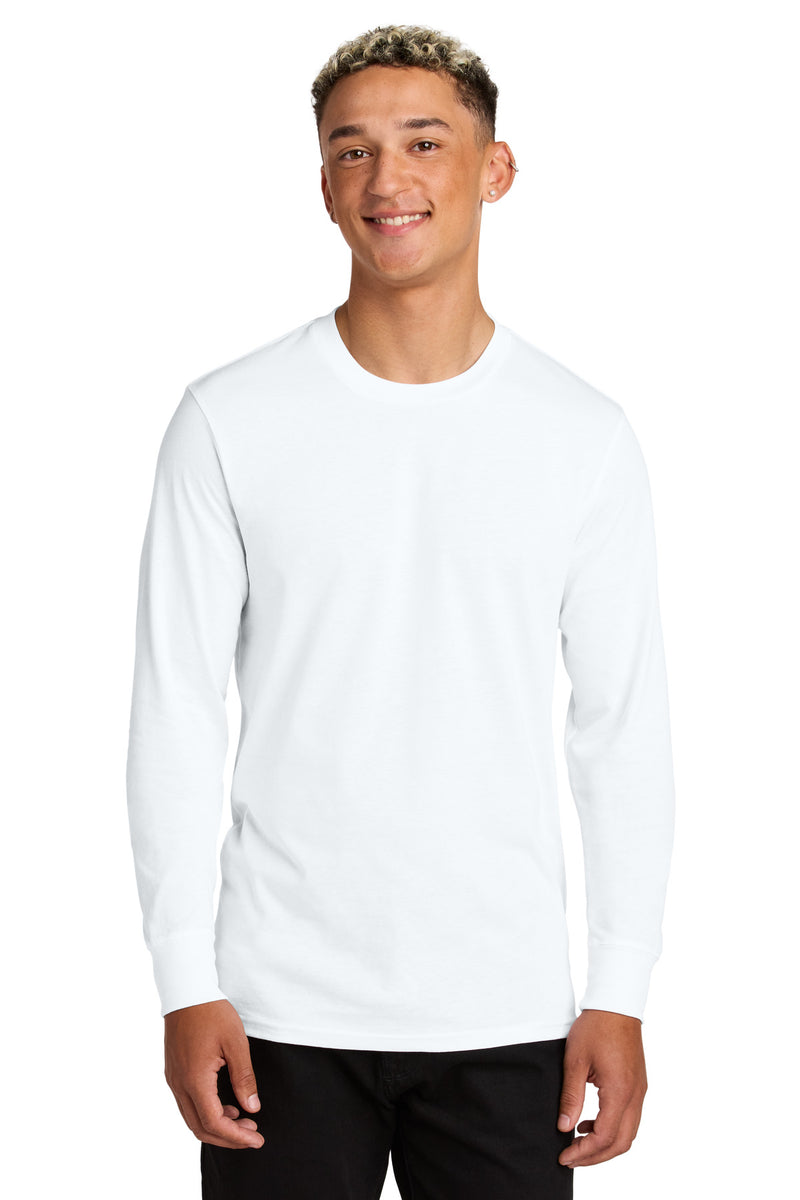 Allmade Unisex Long Sleeve Organic Cotton Tee - Bright White
