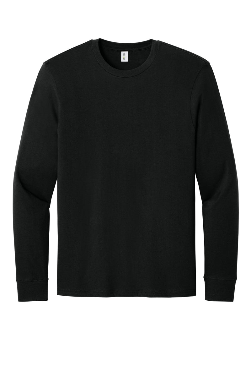 Allmade Unisex Long Sleeve Organic Cotton Tee - Deep Black