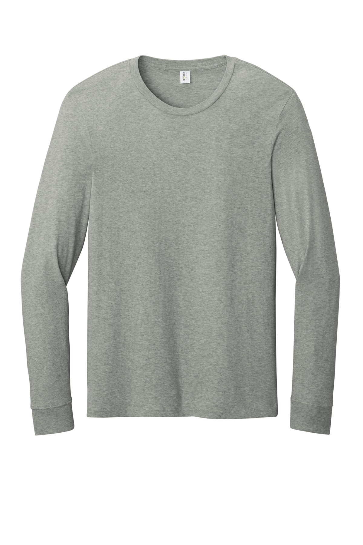 Allmade Unisex Long Sleeve Organic Cotton Tee - Granite Grey Heather
