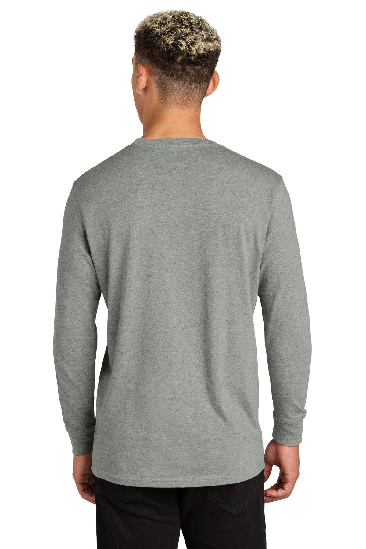 Allmade Unisex Long Sleeve Organic Cotton Tee - Granite Grey Heather