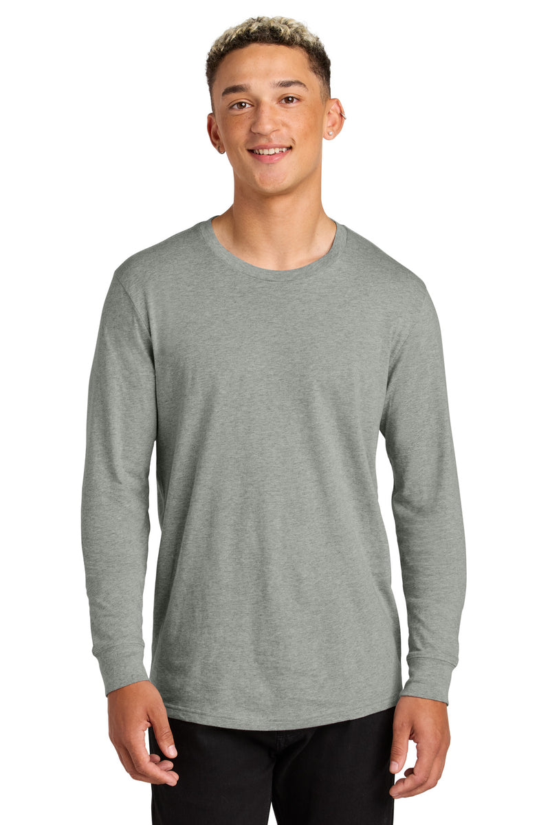 Allmade Unisex Long Sleeve Organic Cotton Tee - Granite Grey Heather