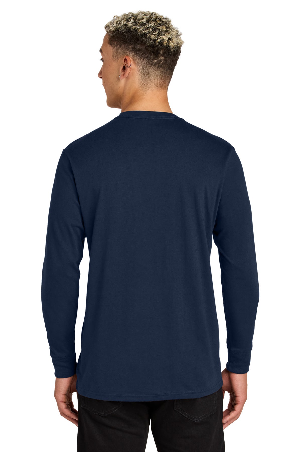 Allmade Unisex Long Sleeve Organic Cotton Tee - Night Sky Navy