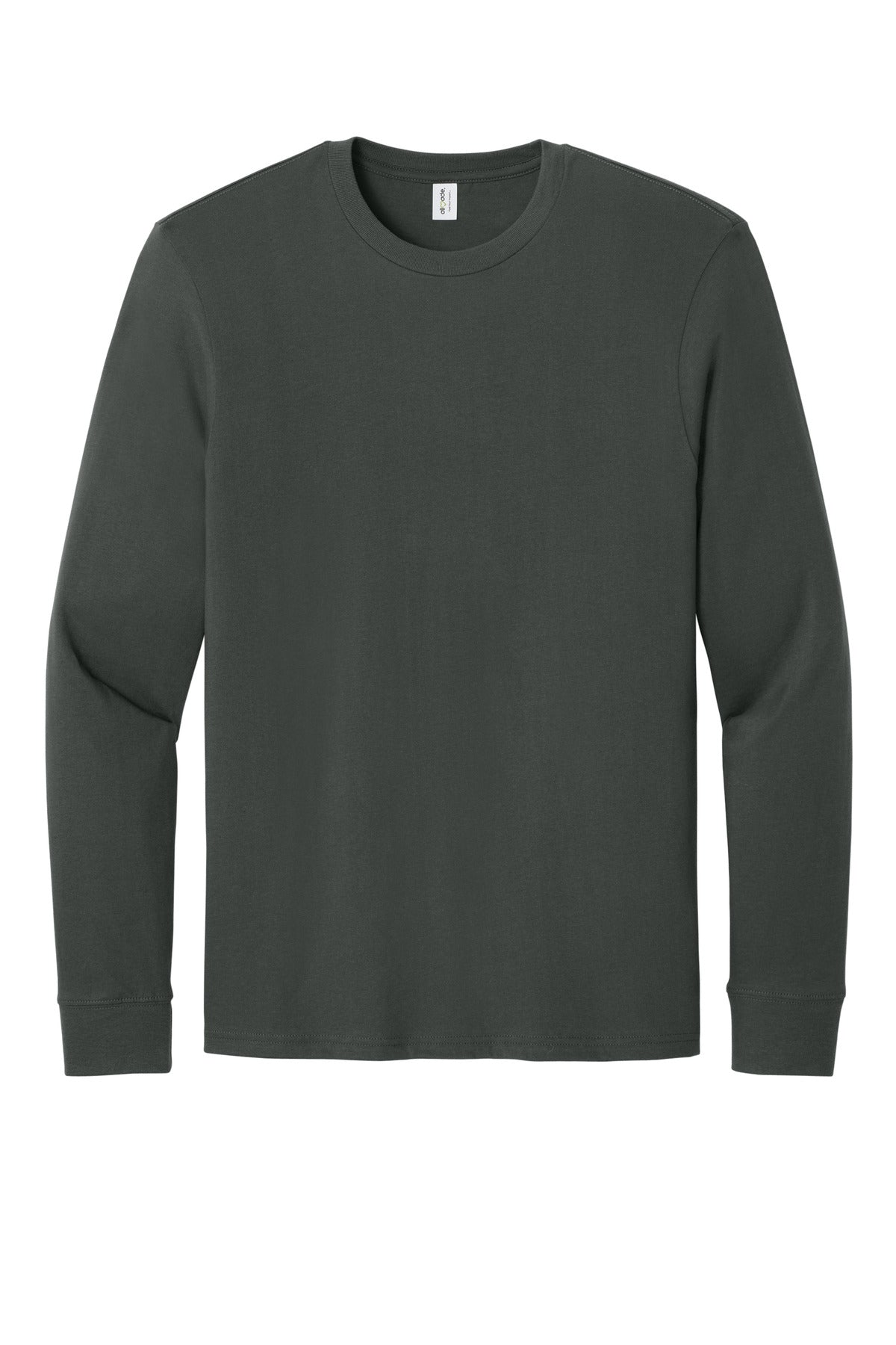 Allmade Unisex Long Sleeve Organic Cotton Tee - Terrain Grey