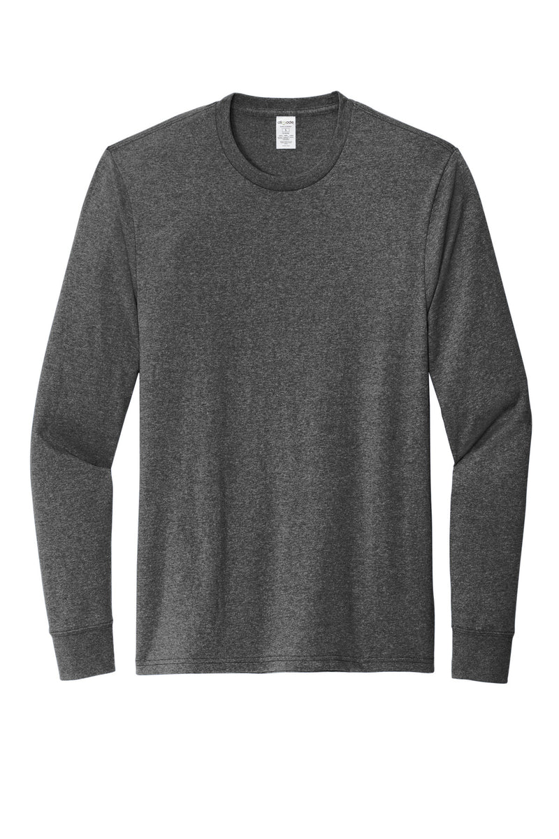 Allmade Unisex Long Sleeve Recycled Blend Tee - Reloaded Charcoal Heather