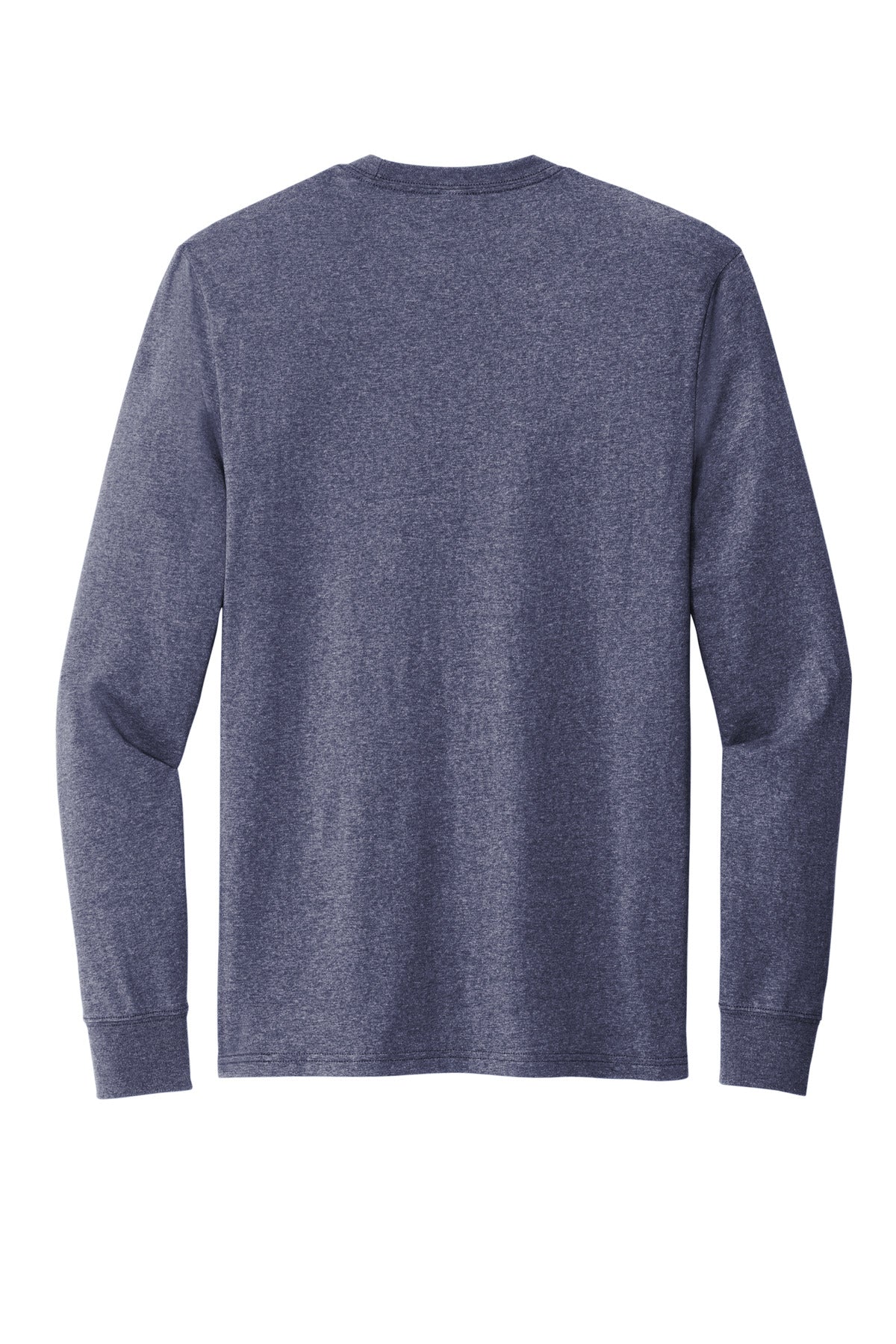 Allmade Unisex Long Sleeve Recycled Blend Tee - Salvaged Navy Heather
