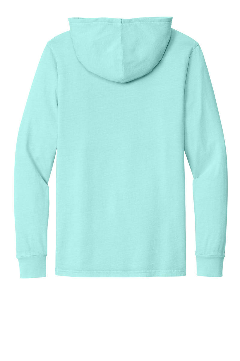Allmade Unisex Mineral Dye Organic Cotton Hoodie Tee - Saltwater Blue