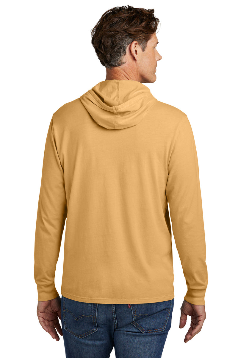Allmade Unisex Mineral Dye Organic Cotton Hoodie Tee - Golden Wheat