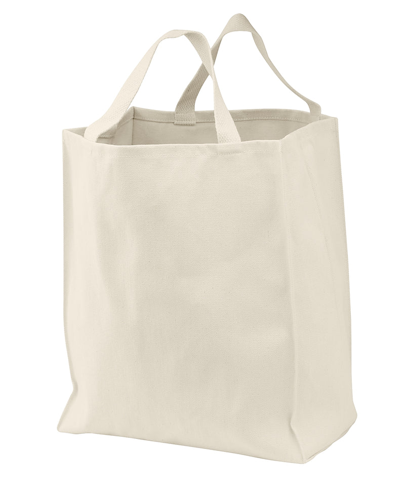 Port Authority Ideal Twill Grocery Tote - Natural