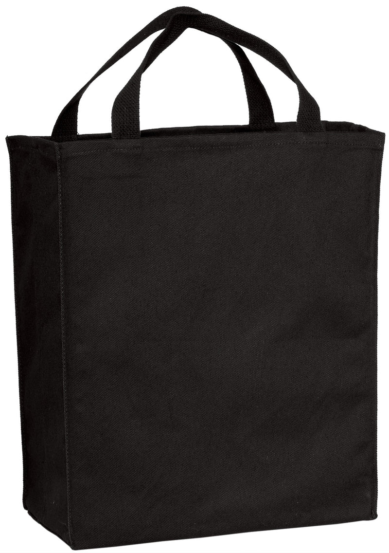Port Authority Ideal Twill Grocery Tote - Black