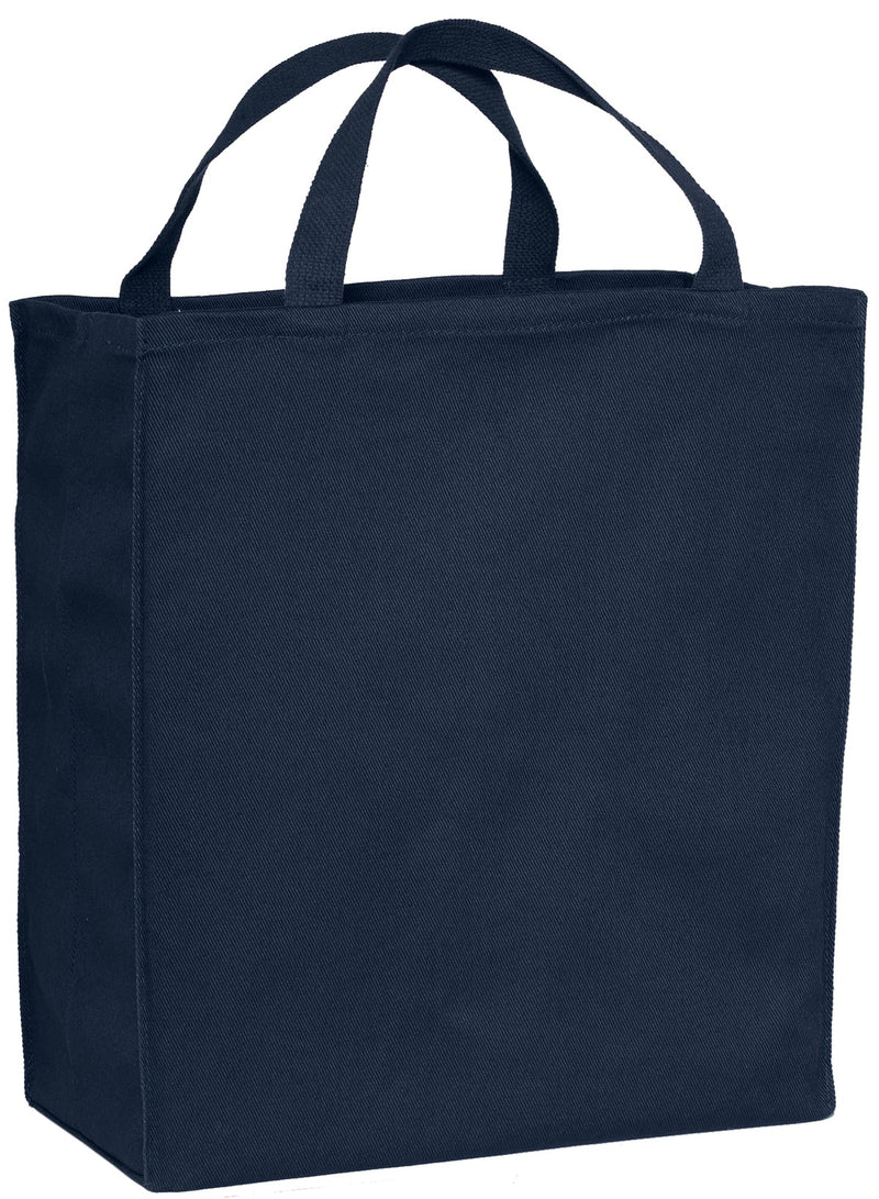 Port Authority Ideal Twill Grocery Tote - Navy