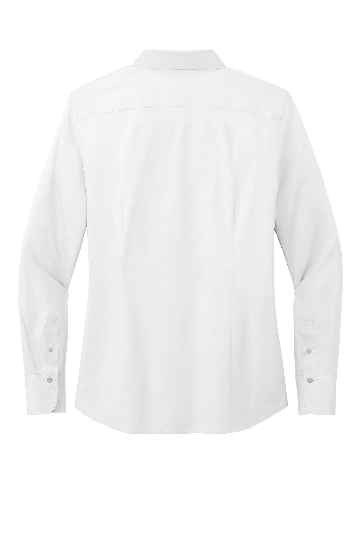 Brooks Brothers Women's Wrinkle-Free Stretch Pinpoint Shirt - White