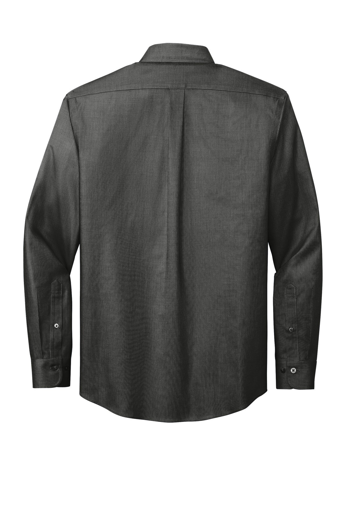 Brooks Brothers Wrinkle-Free Stretch Nailhead Shirt - Deep Black