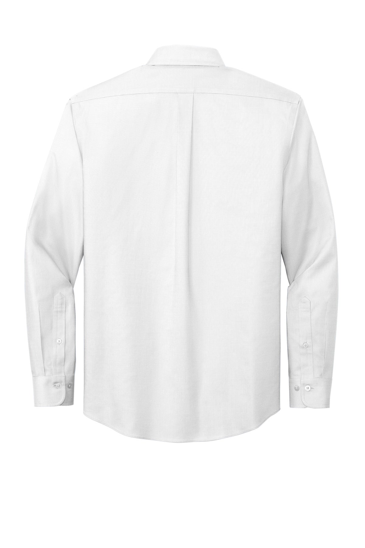 Brooks Brothers Wrinkle-Free Stretch Nailhead Shirt - White