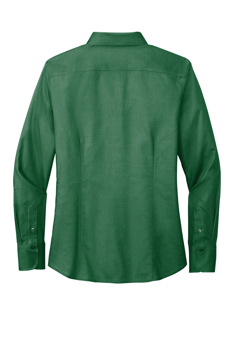 Brooks Brothers Women's Wrinkle-Free Stretch Nailhead Shirt - Club Green